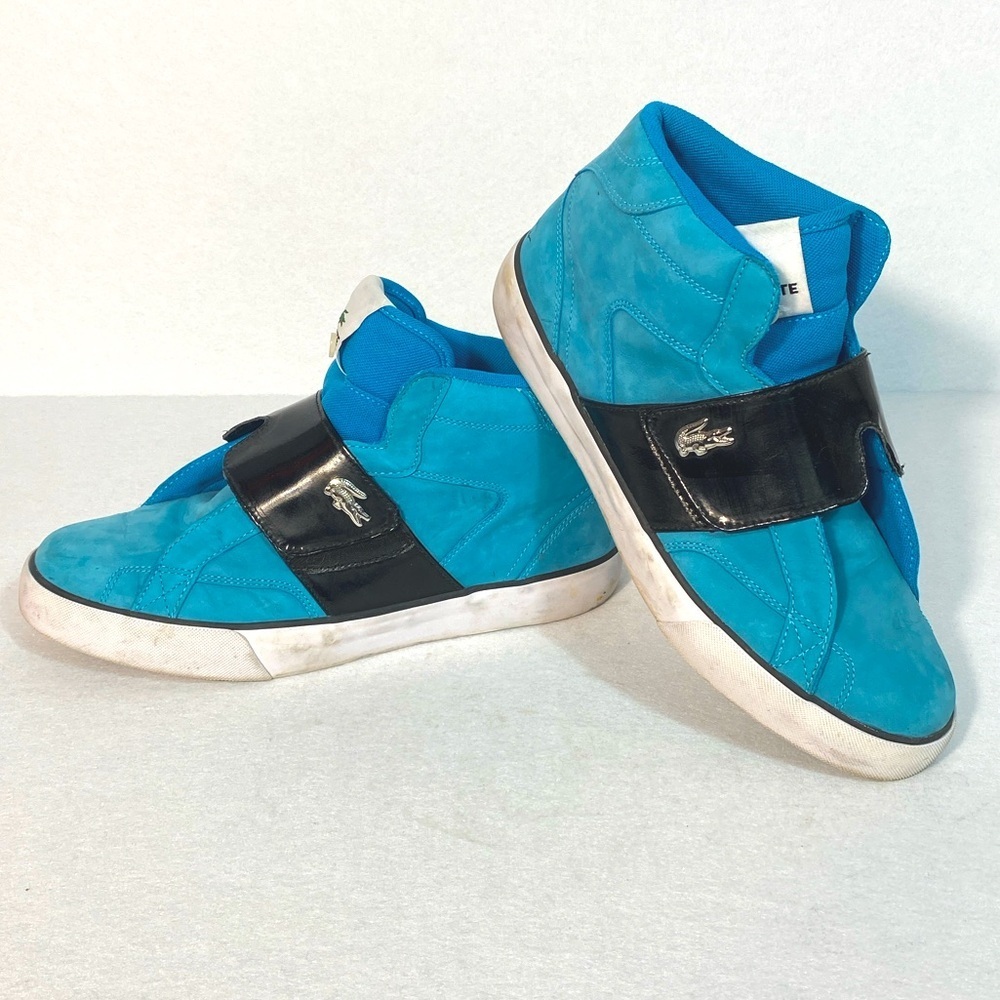 Rare Lacoste Legends Sebastien Tellier Esteban LST High Top sneakers size 9.5